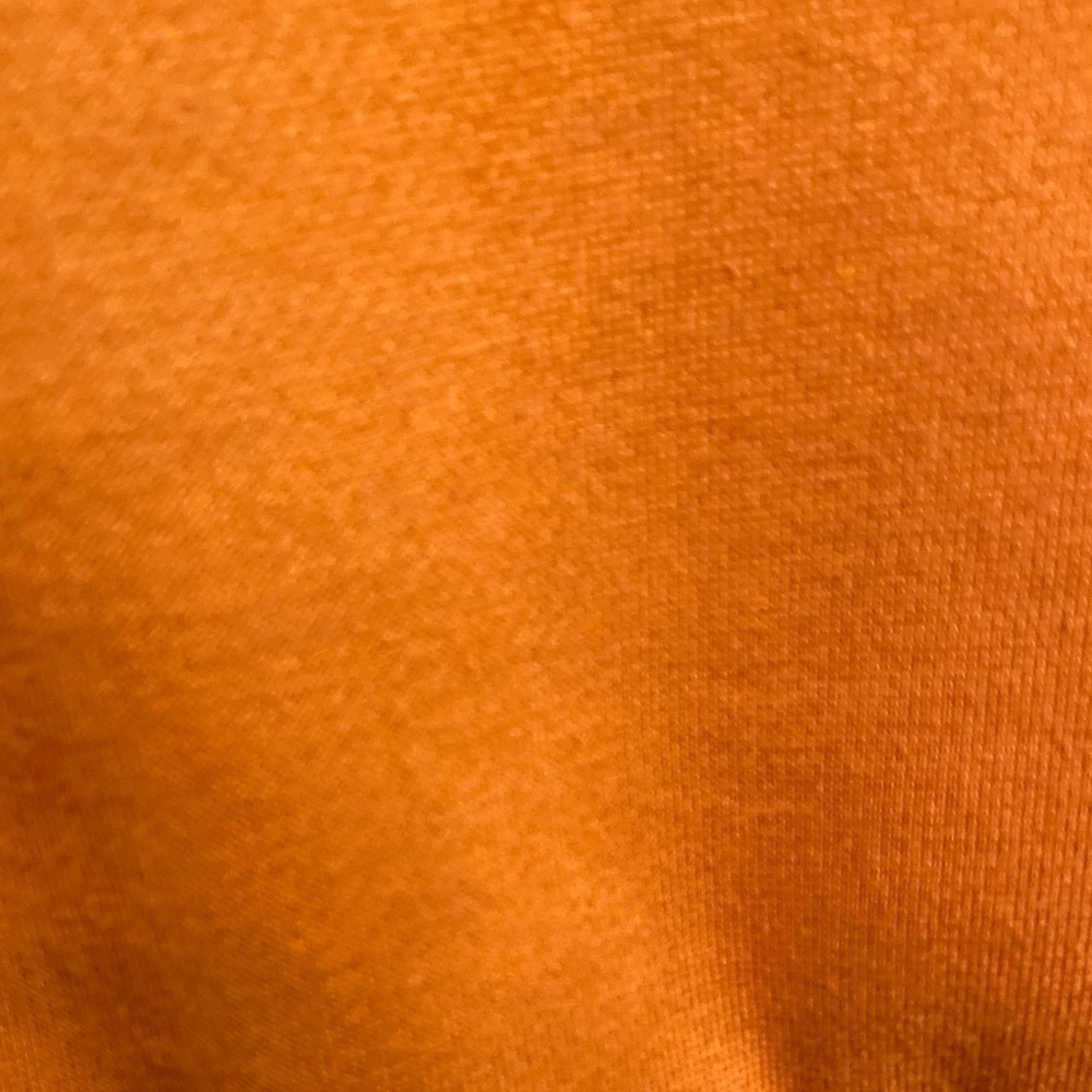 AndTheWhy~Boho Vibe Burnt Orange Sweatshirt~Fringe & Trim Detail Sleeves~Size M - Picture 8 of 14
